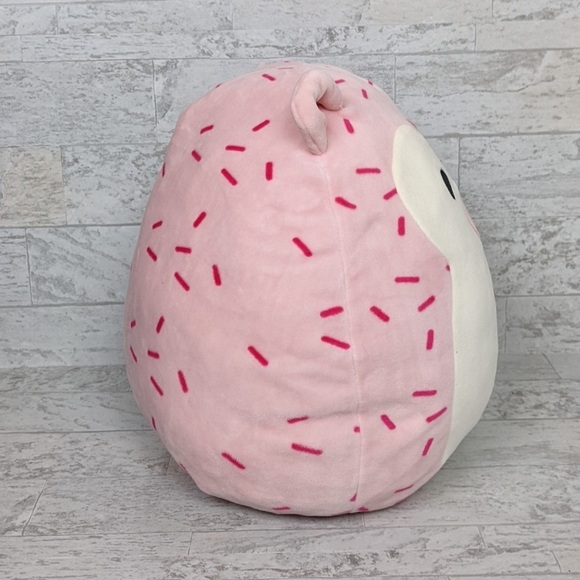 Retired Squishmallow Marco the Hedgehog Valentines 12.5 inches Pink - Picture 3 of 4